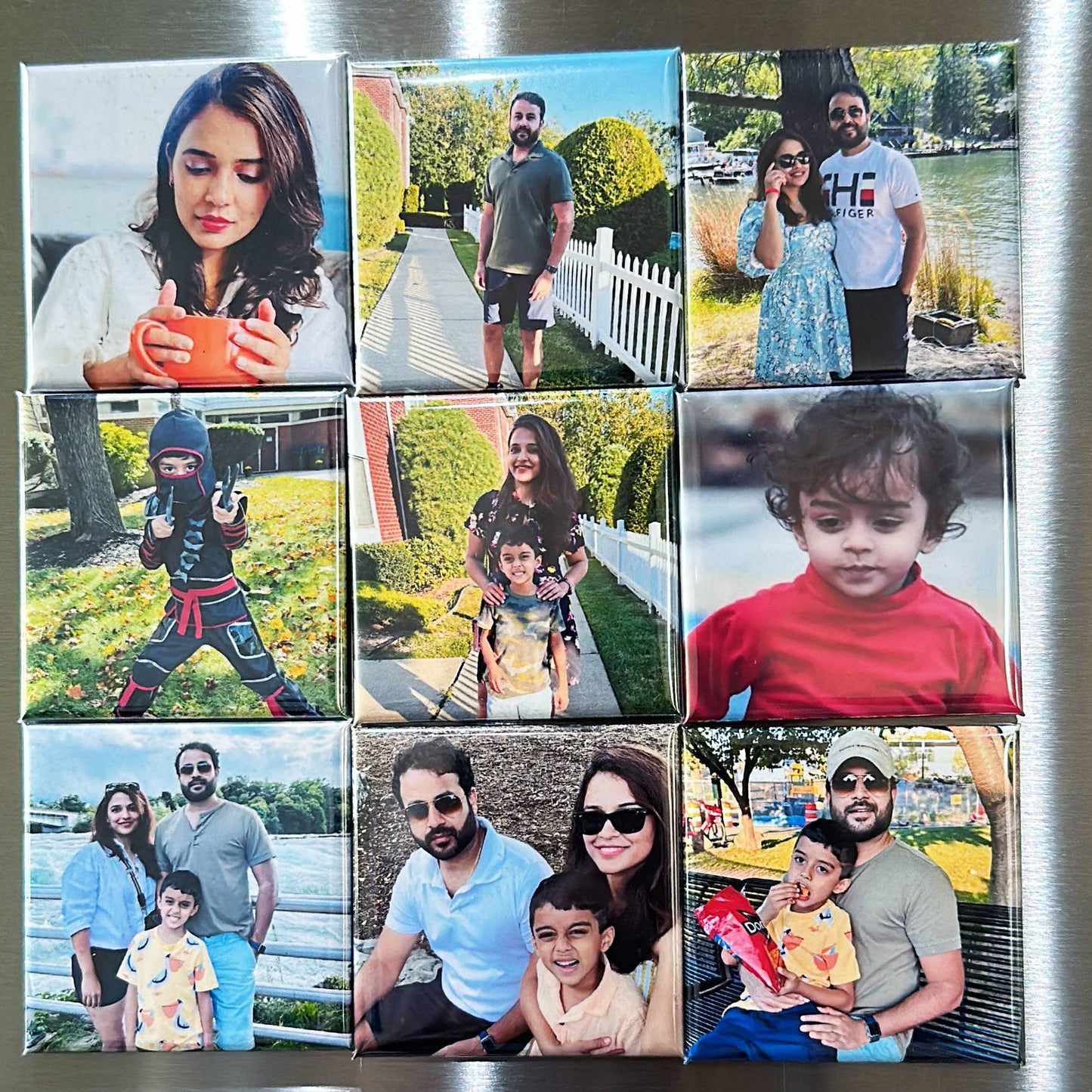 9 Custom Photo Magnets